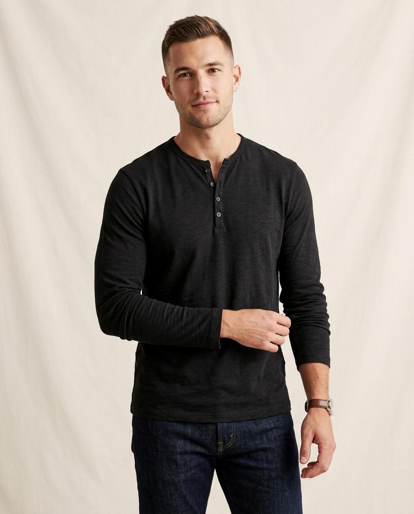 Lands Fashion - Cevir | Long-Sleeved Buttoned T-Shirt Men