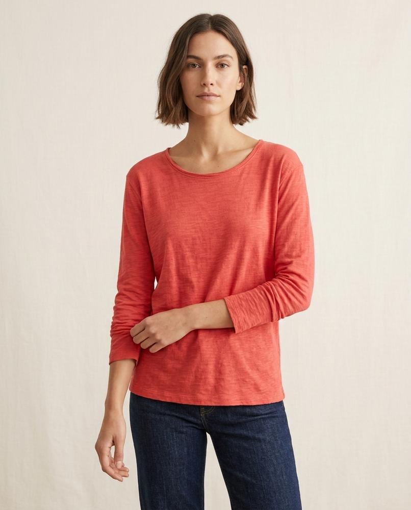 Lands Fashion - Kezok | Long-Sleeved Scoop Neck T-Shirt Men