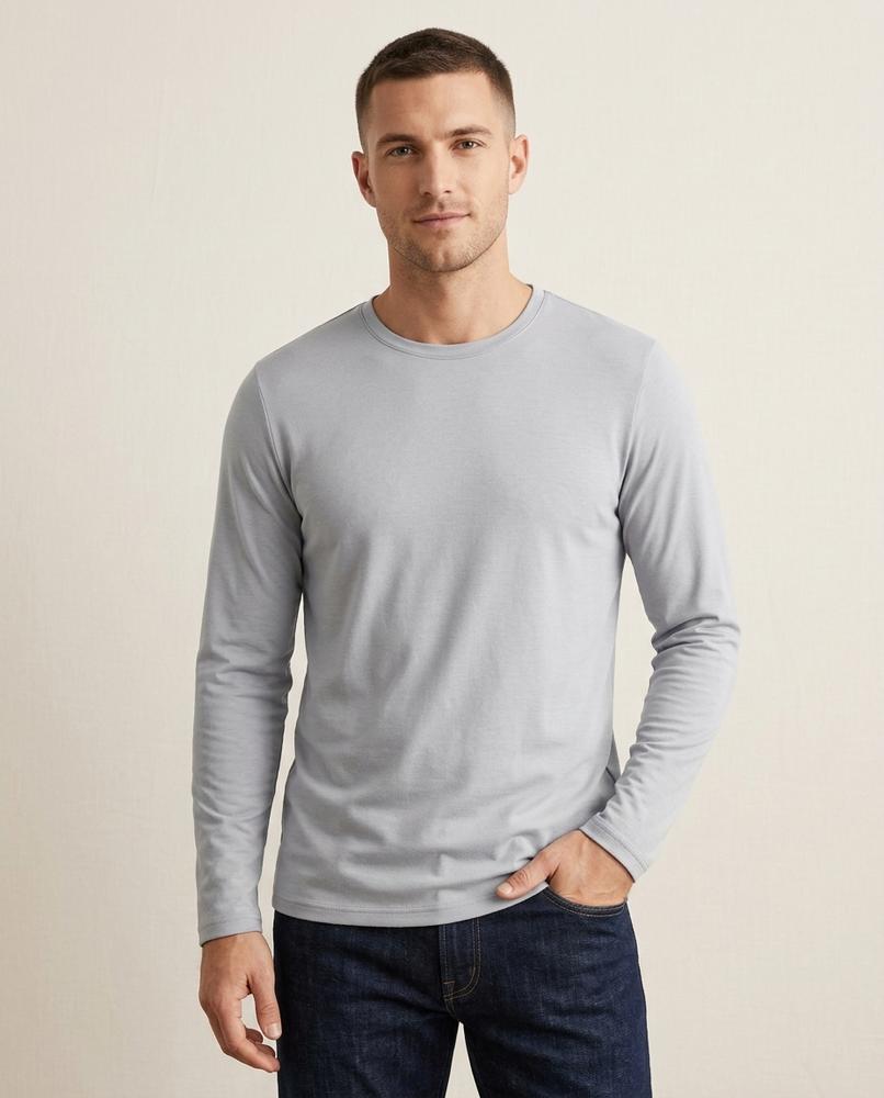 Lands Fashion - Cages | Long-Sleeved Crewneck T-Shirt Men