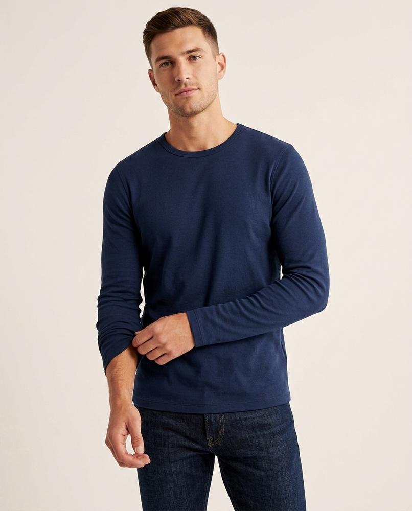 Lands Fashion - Cages | Long-Sleeved Crewneck T-Shirt Men