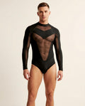 Lands Fashion - Tatun | Sheer-Panel Fitted Top Men