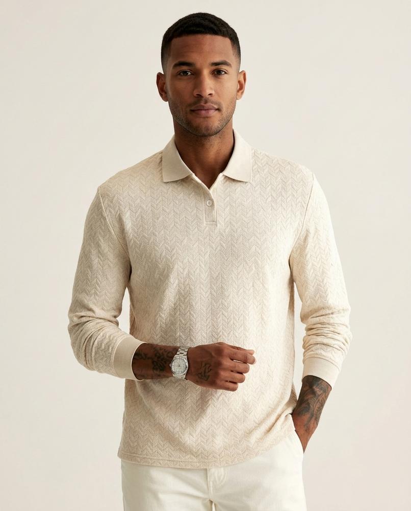 Lands Fashion - Dumus | Textured Long-Sleeved Sweater Men