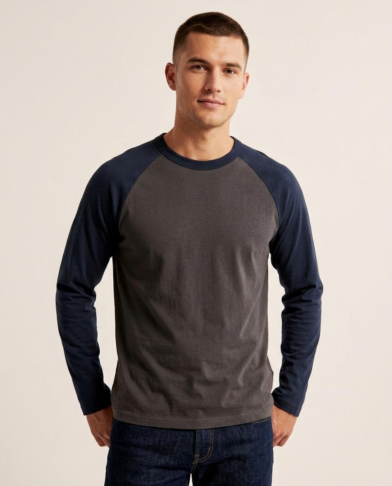 Lands Fashion - Tovas | Two-Tone Raglan T-Shirt Men