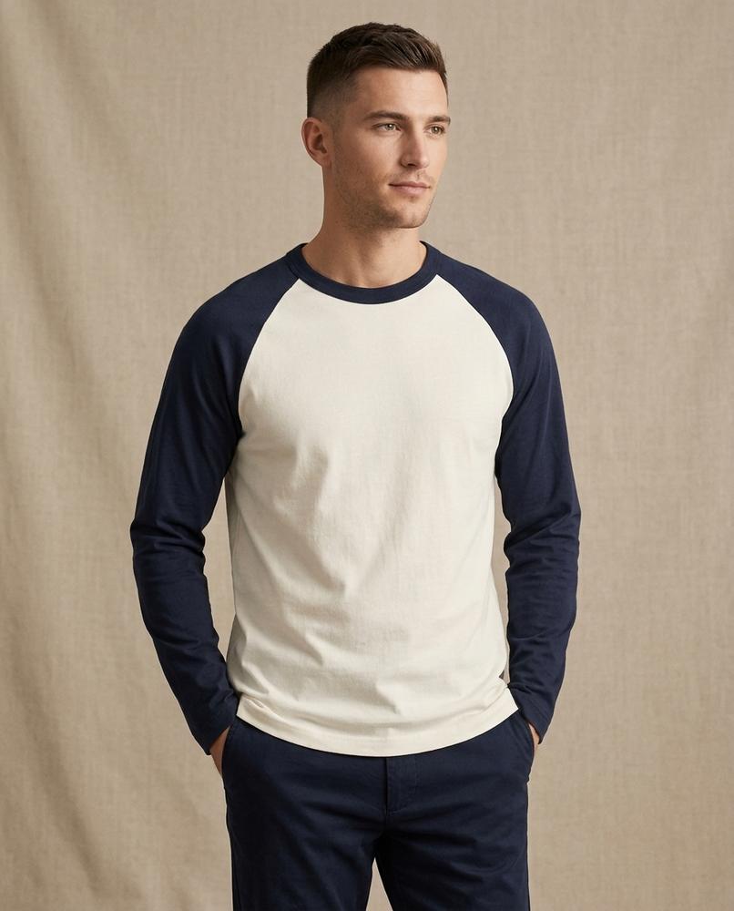 Lands Fashion - Tovas | Two-Tone Raglan T-Shirt Men