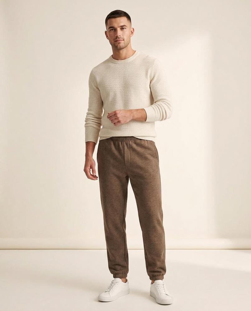 Lands Fashion - Devut | Textured Knit Sweater Men