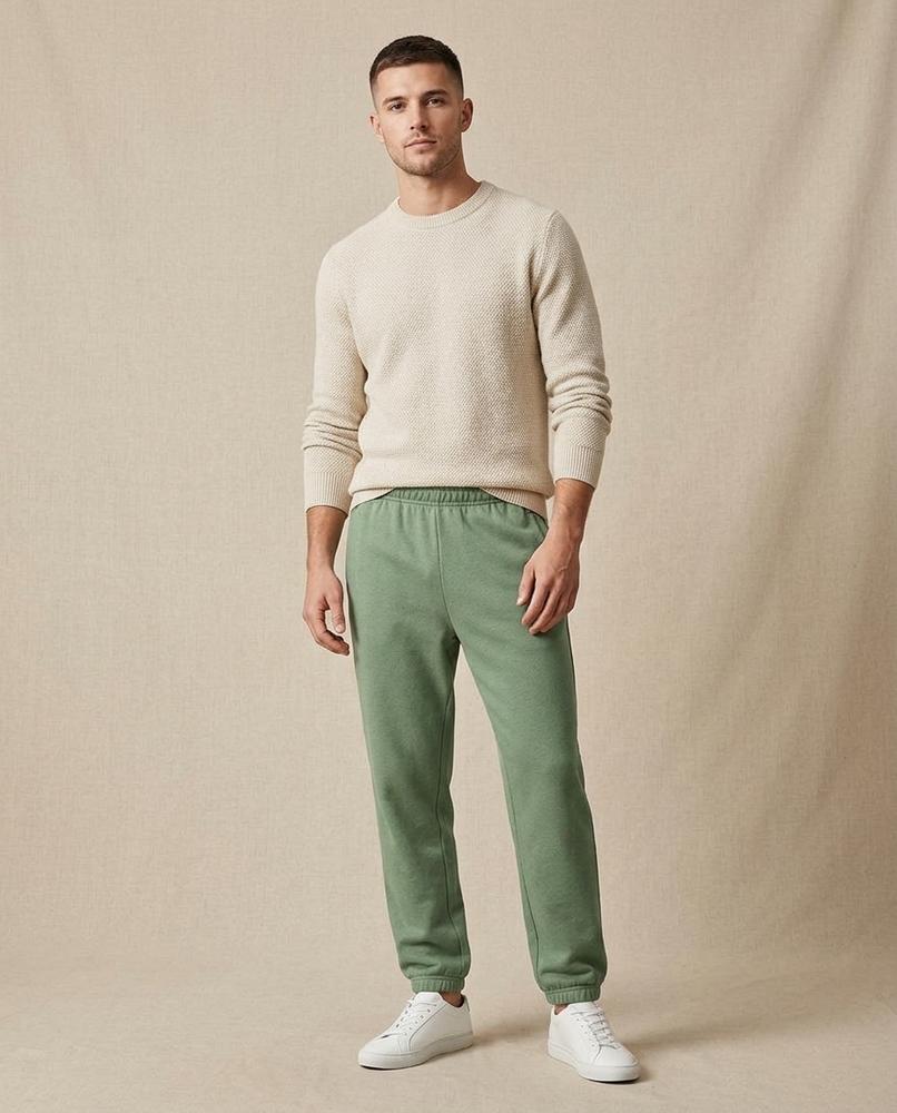 Lands Fashion - Devut | Textured Knit Sweater Men