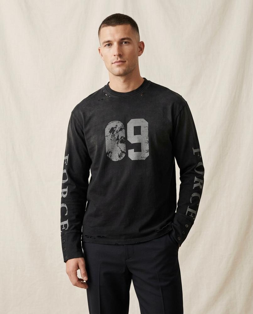 Lands Fashion - Nates | Printed Distressed T-Shirt Men