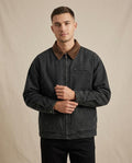 Lands Fashion - Vazal | Washed Corduroy-Collar Jacket Men