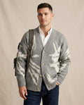 Lands Fashion - Semes | Patterned Button-Front Knit Cardigan Men