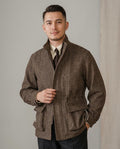 Lands Fashion - Rodos | Tweed Stand-Collar Jacket Men