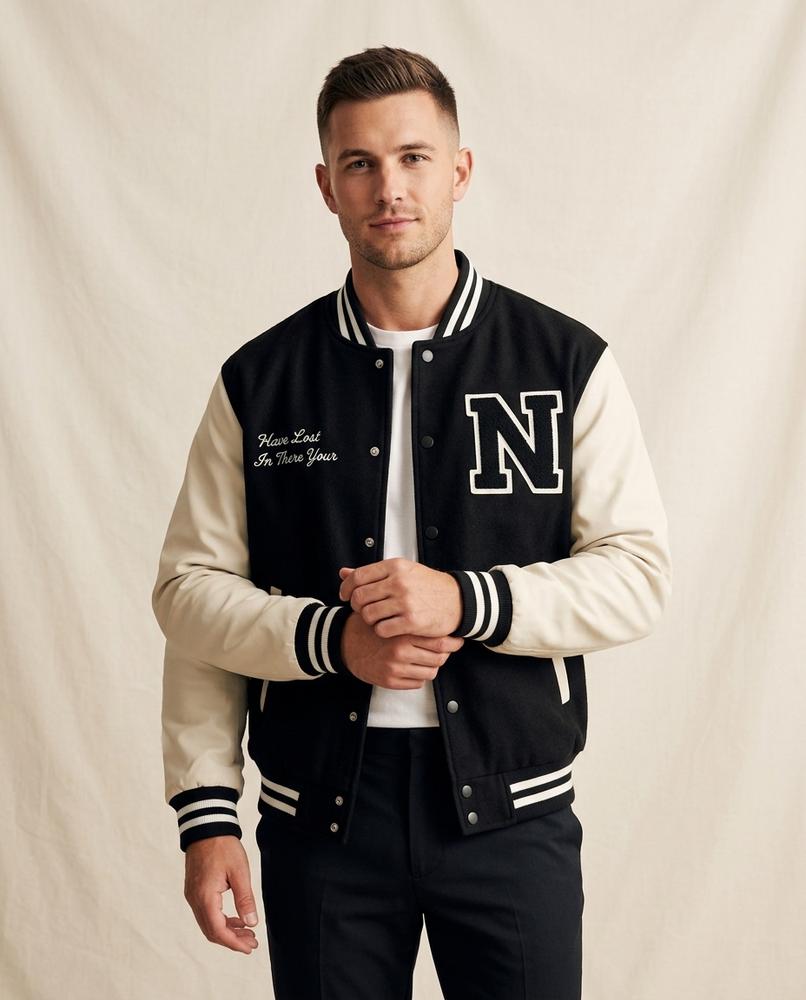 Lands Fashion - Vufod | Two-Tone Snap-Button Jacket Unisex