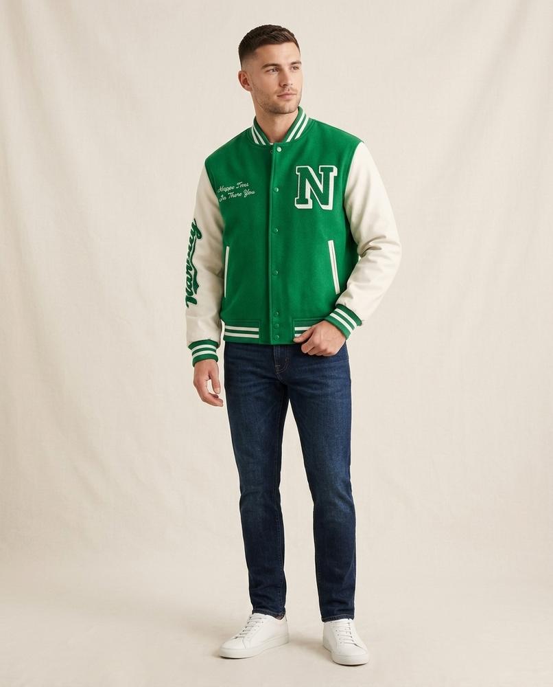 Lands Fashion - Vufod | Two-Tone Snap-Button Jacket Unisex