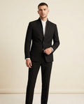 Lands Fashion - Sunen | Stand-Up Collar Slim Fit Suit Men