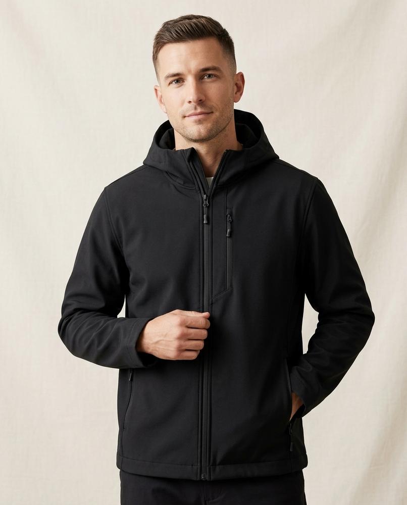 Lands Fashion - Dalis | Zip-Up Heathered Hoodie Men