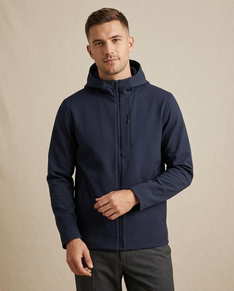 Lands Fashion - Dalis | Zip-Up Heathered Hoodie Men