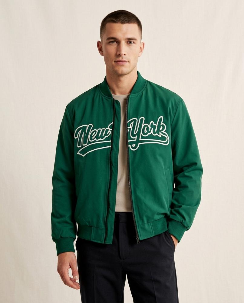 Lands Fashion - Lonik | Graphic Zip-Up Jacket Men