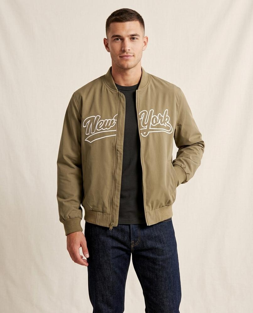 Lands Fashion - Lonik | Graphic Zip-Up Jacket Men