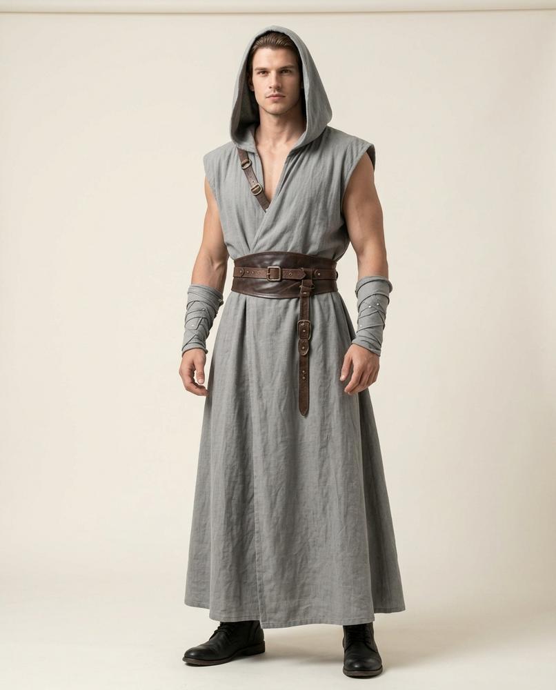 Lands Fashion - Zepor | Hooded Sleeveless Tunic Men