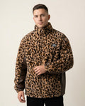 Lands Fashion - Zevin | Leopard Print Full-Zip Jacket Unisex