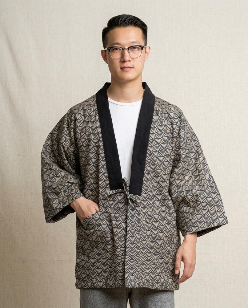 Lands Fashion - Mutud | Padded Patterned Jacket Unisex