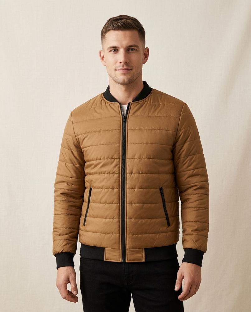 Lands Fashion - Euluv | Quilted Padded Jacket Men