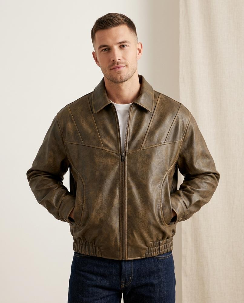 Lands Fashion - Mazar | Washed Boxy-Fit Jacket Unisex