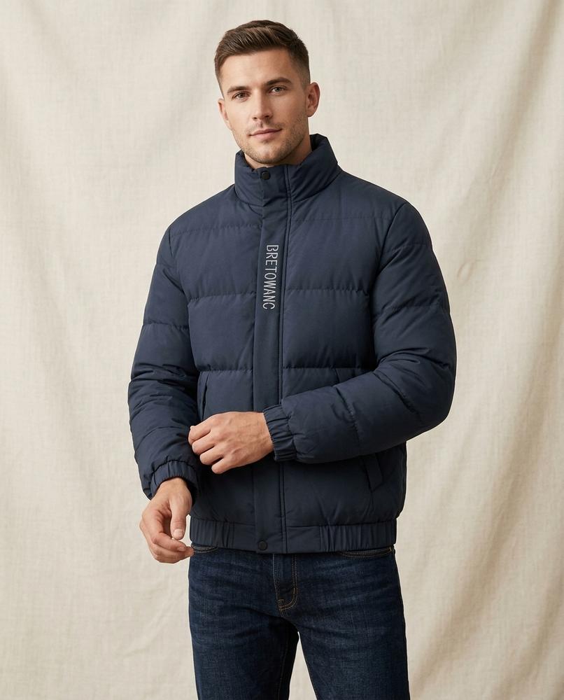 Lands Fashion - Mefiv | Quilted High-Collar Jacket Men