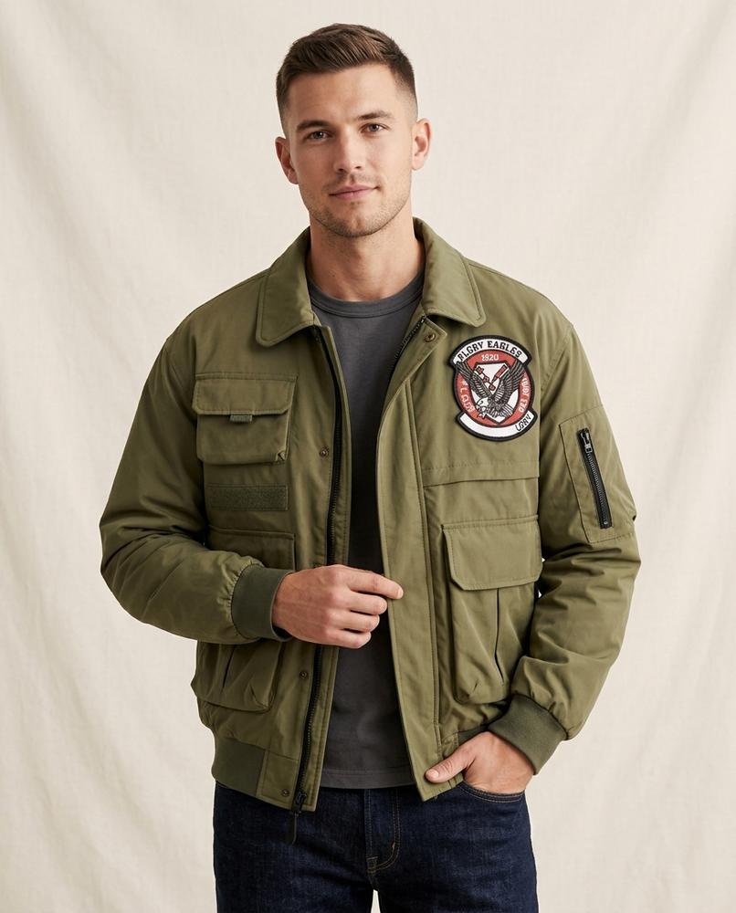 Lands Fashion - Lolud | Patched Multi-Pocket Jacket Men