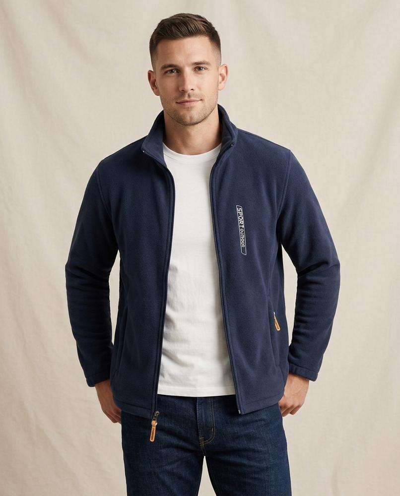 Lands Fashion - Vegik | Zip-Up Lined Jacket Men