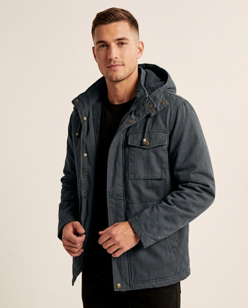Lands Fashion - Rasus | Lined Hooded Jacket Men