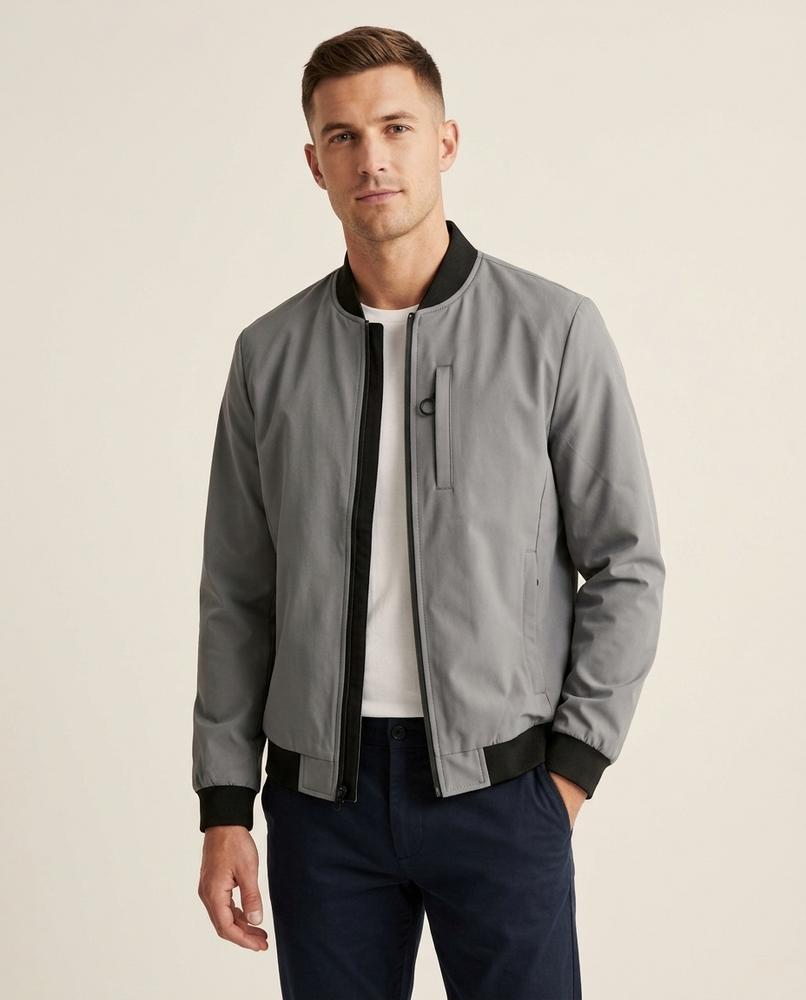 Lands Fashion - Kulud | Zip-Up Slim-Fit Jacket Men
