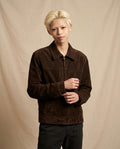 Lands Fashion - Munam | Sueded Zip-Up Jacket Men
