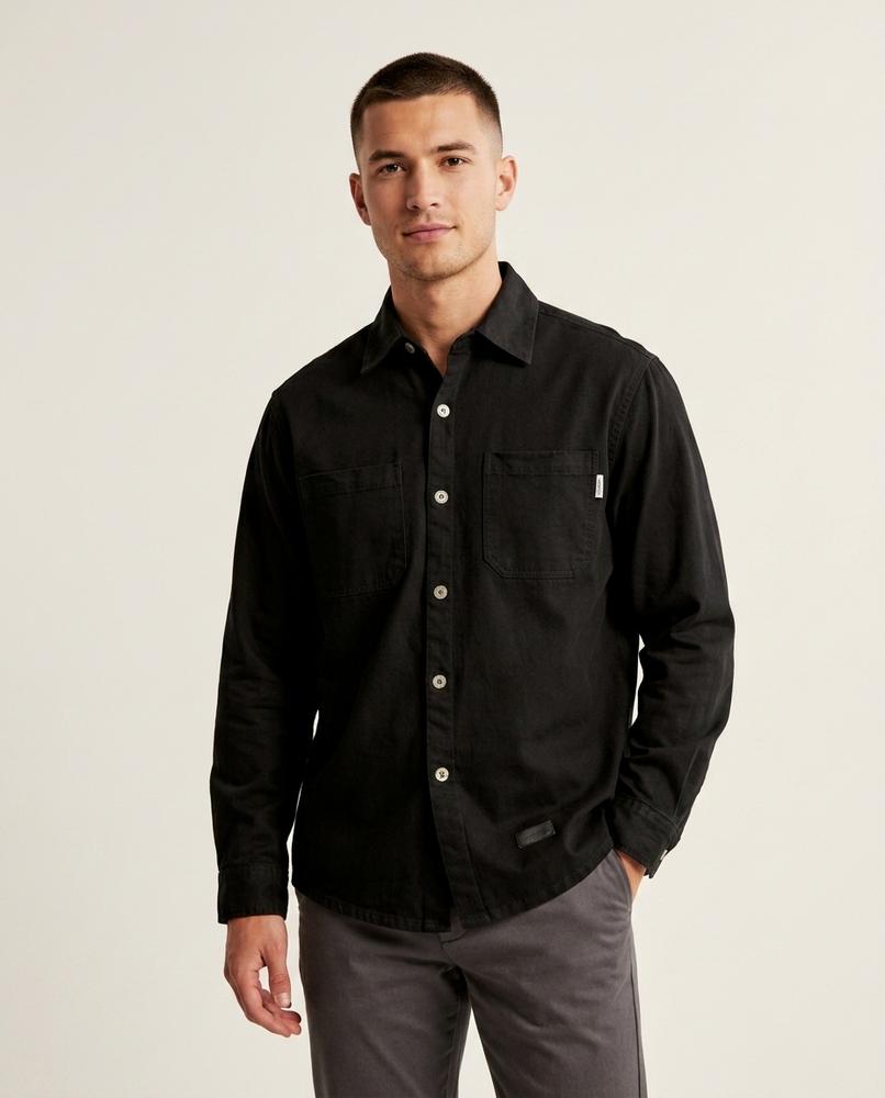 Lands Fashion - Eolir | Two-Pocket Long-Sleeved Shirt Men