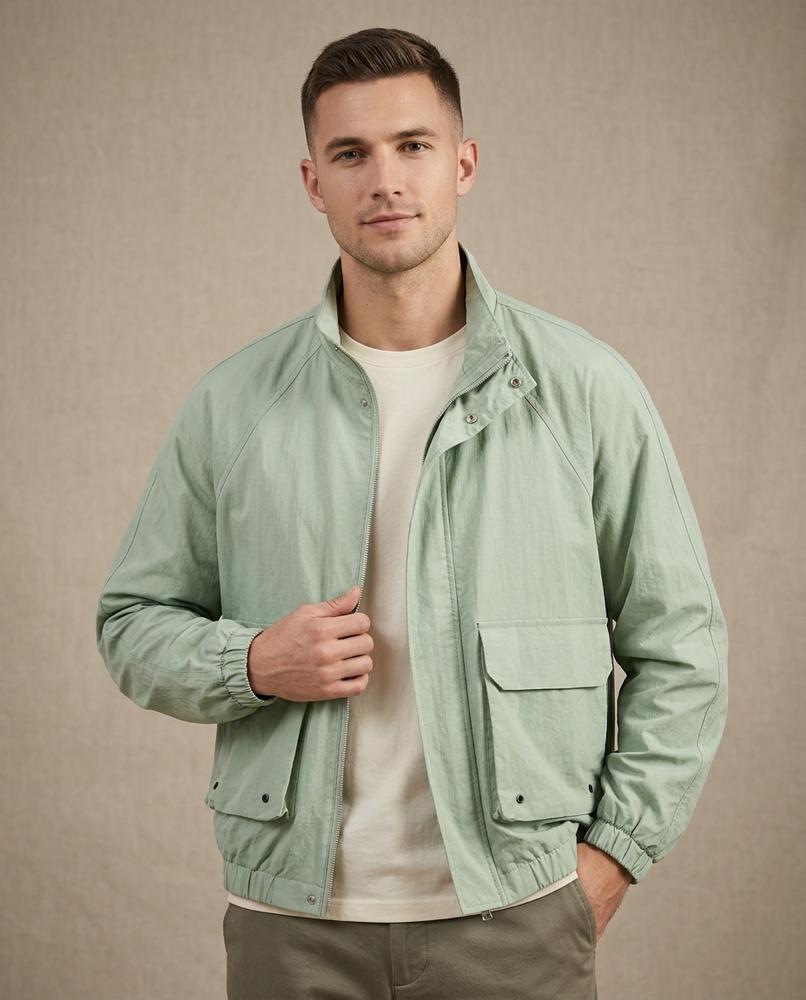 Lands Fashion - Duwad | Lightweight Stand-Collar Jacket Men