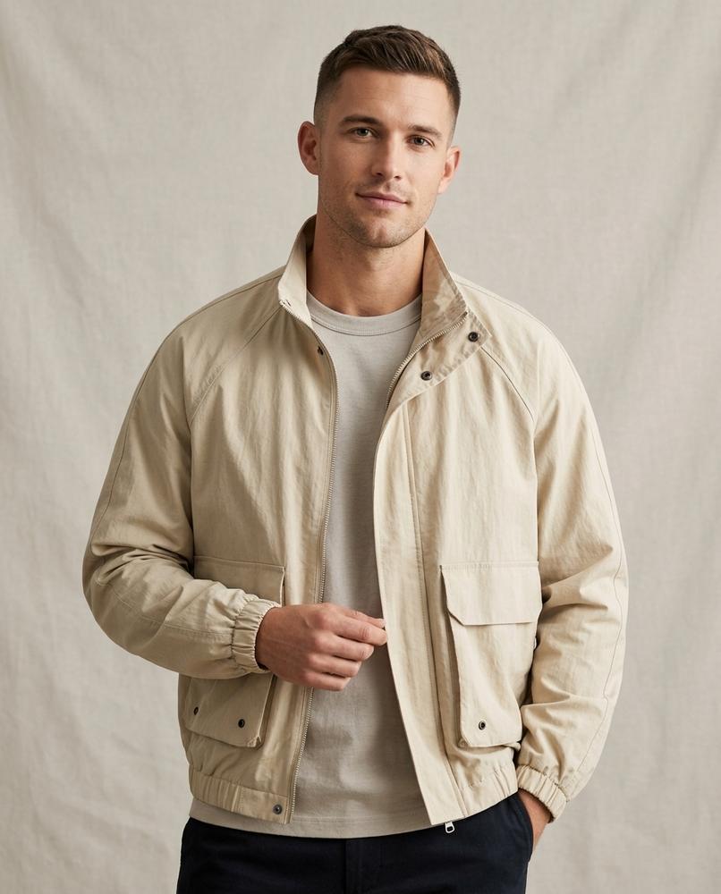 Lands Fashion - Duwad | Lightweight Stand-Collar Jacket Men