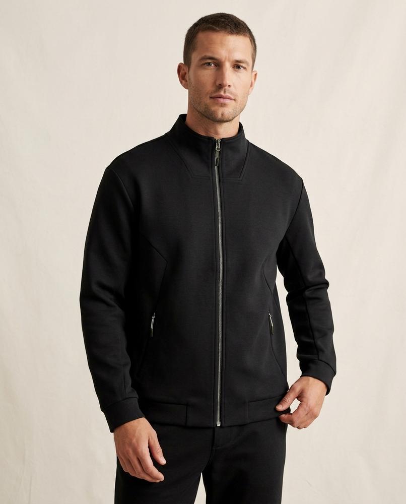 Lands Fashion - Cower | Textured Stand-Collar Jacket Men