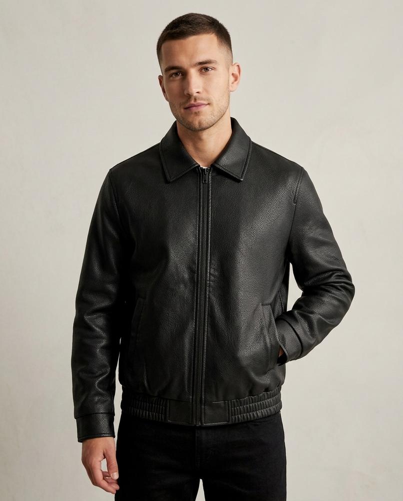 Lands Fashion - Eedan | Grained Zip-Up Jacket Men
