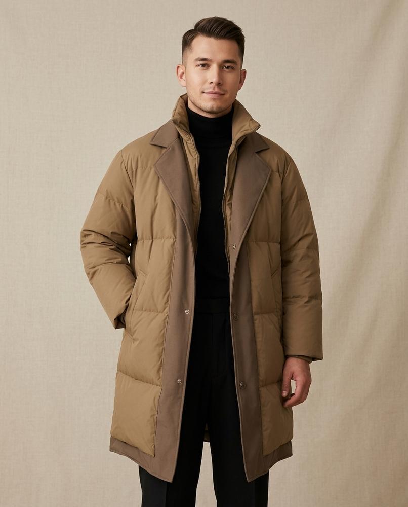 Lands Fashion - Zinam | Quilted Padded Coat Men