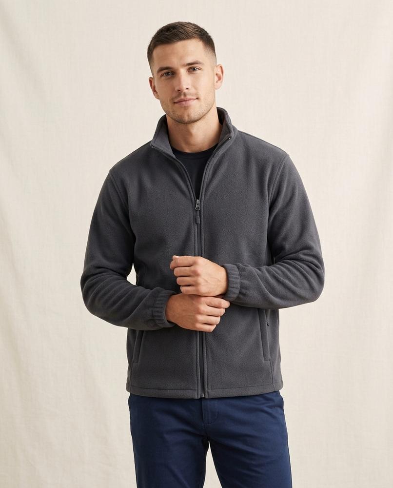 Lands Fashion - Nakuv | Zip-Up Fleece Jacket Men