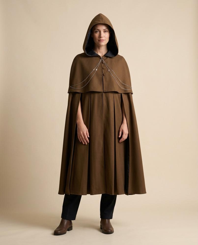 Lands Fashion - Mamit | Velvet Hooded Coat Women
