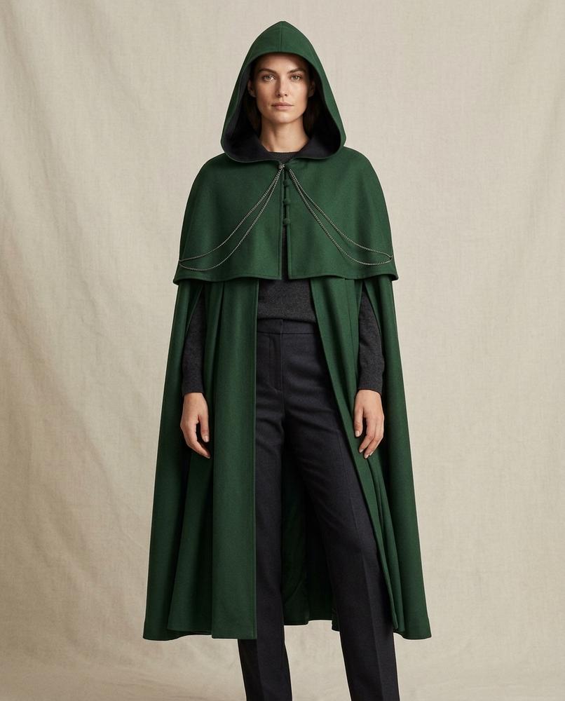 Lands Fashion - Mamit | Velvet Hooded Coat Women