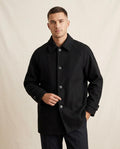 Lands Fashion - Sugek | Button-Front Raglan Sleeve Coat Men