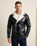 Lands Fashion - Tidet | Fleece-Lined Double-Breasted Jacket Men