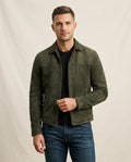 Lands Fashion - Eihal | Suede Zip-Up Jacket Men