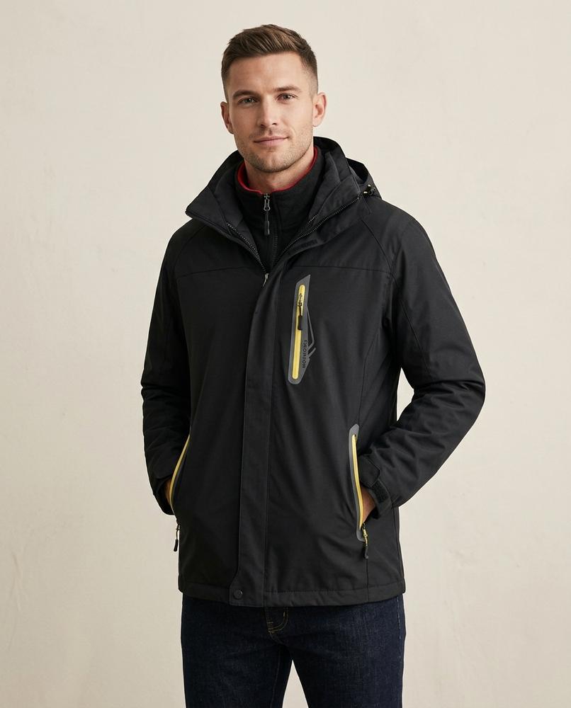 Lands Fashion - Lawik | 3-In-1 Hooded Jacket Men