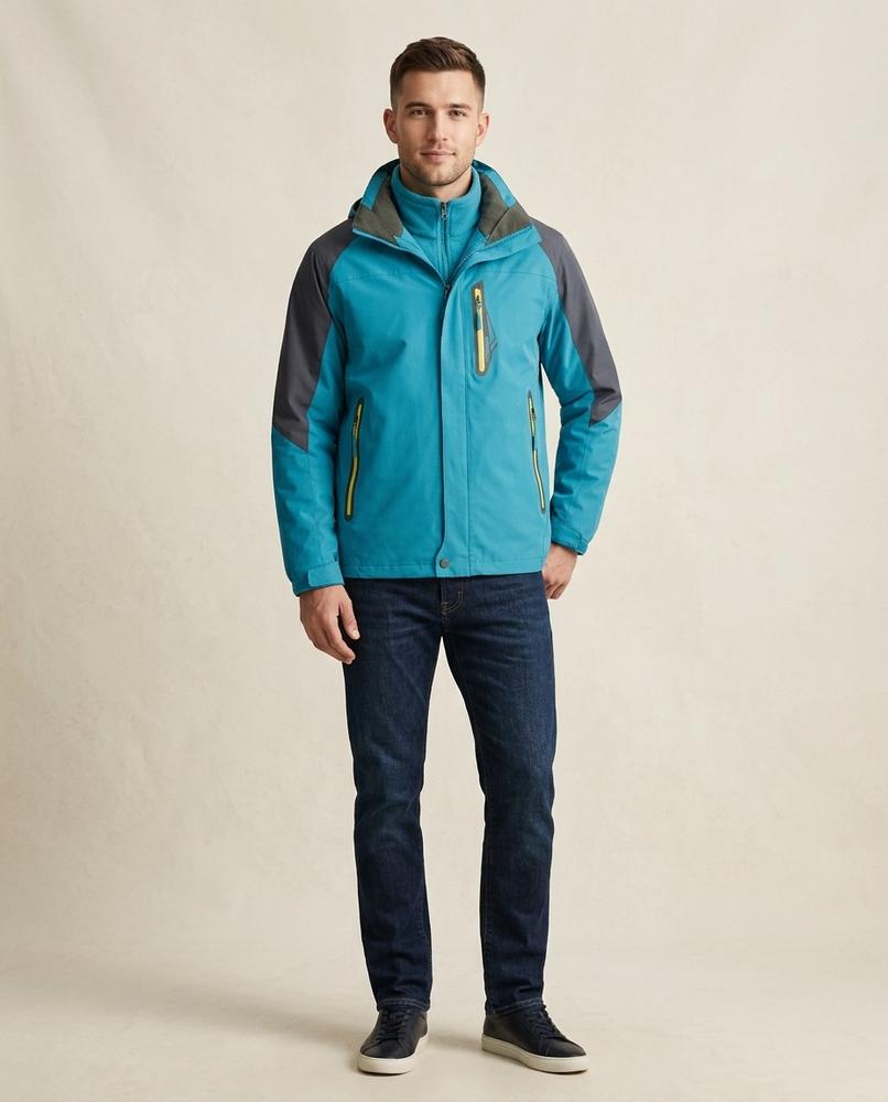 Lands Fashion - Lawik | 3-In-1 Hooded Jacket Men