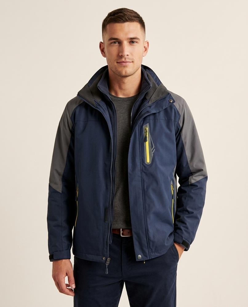 Lands Fashion - Lawik | 3-In-1 Hooded Jacket Men