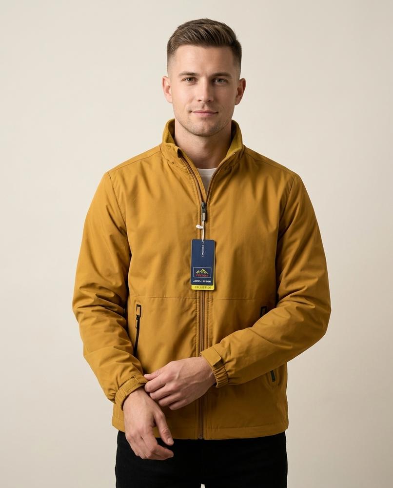 Lands Fashion - Kukok | Zip-Up Lined Jacket Men