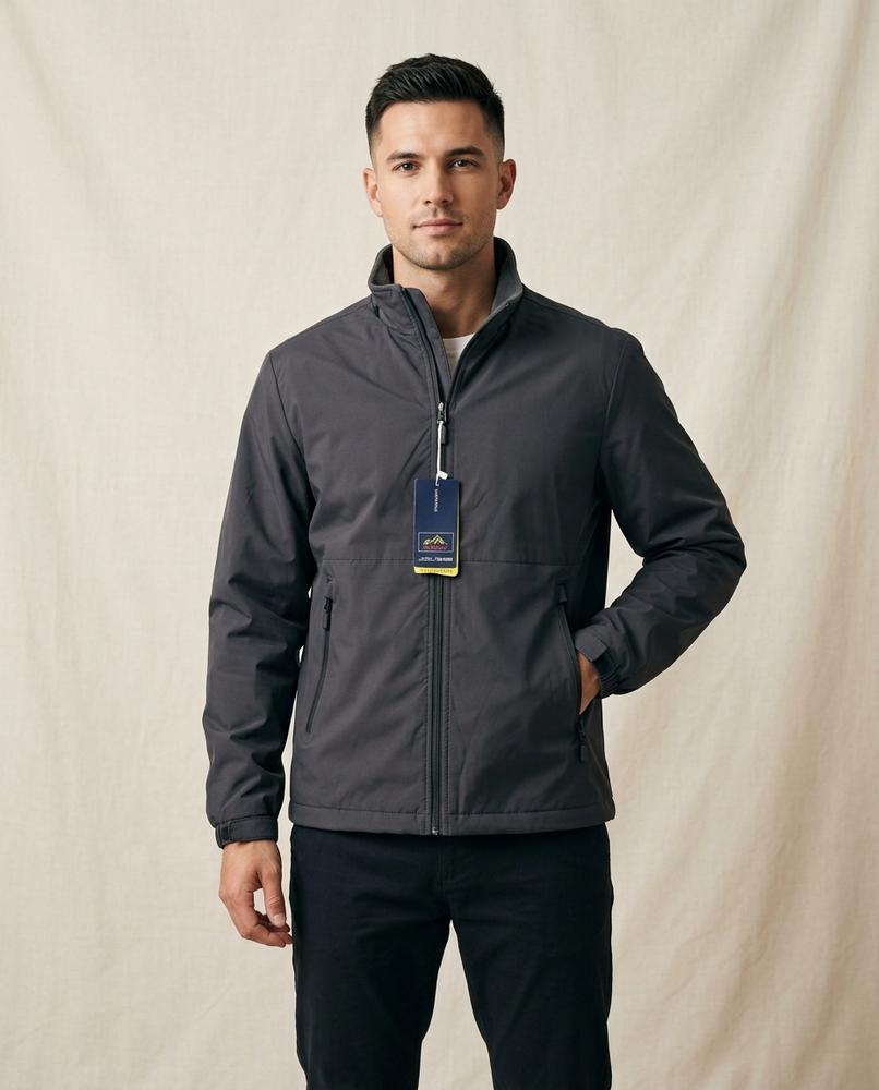 Lands Fashion - Kukok | Zip-Up Lined Jacket Men