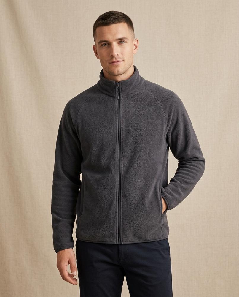 Lands Fashion - Dabol | Zip-Up Fleece Jacket Men